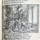 1625 BIBLE SCENES by TOBIAS STIMMER antique ILLUSTRATED w/ OVER 300 ENGRAVINGS