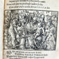 1625 BIBLE SCENES by TOBIAS STIMMER antique ILLUSTRATED w/ OVER 300 ENGRAVINGS