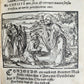 1625 BIBLE SCENES by TOBIAS STIMMER antique ILLUSTRATED w/ OVER 300 ENGRAVINGS