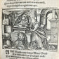 1625 BIBLE SCENES by TOBIAS STIMMER antique ILLUSTRATED w/ OVER 300 ENGRAVINGS