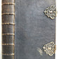 1771 BIBLE in GERMAN STINGRAY BINDING w/SILVER CLASPS antique ILLUSTRATED ZURICH