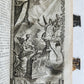 1771 BIBLE in GERMAN STINGRAY BINDING w/SILVER CLASPS antique ILLUSTRATED ZURICH