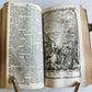 1771 BIBLE in GERMAN STINGRAY BINDING w/SILVER CLASPS antique ILLUSTRATED ZURICH