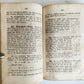1852 POCKETBOOK for SONE MASONS CARPENTERS FOREMEN antique ILLUSTRATED in GERMAN
