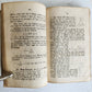 1852 POCKETBOOK for SONE MASONS CARPENTERS FOREMEN antique ILLUSTRATED in GERMAN