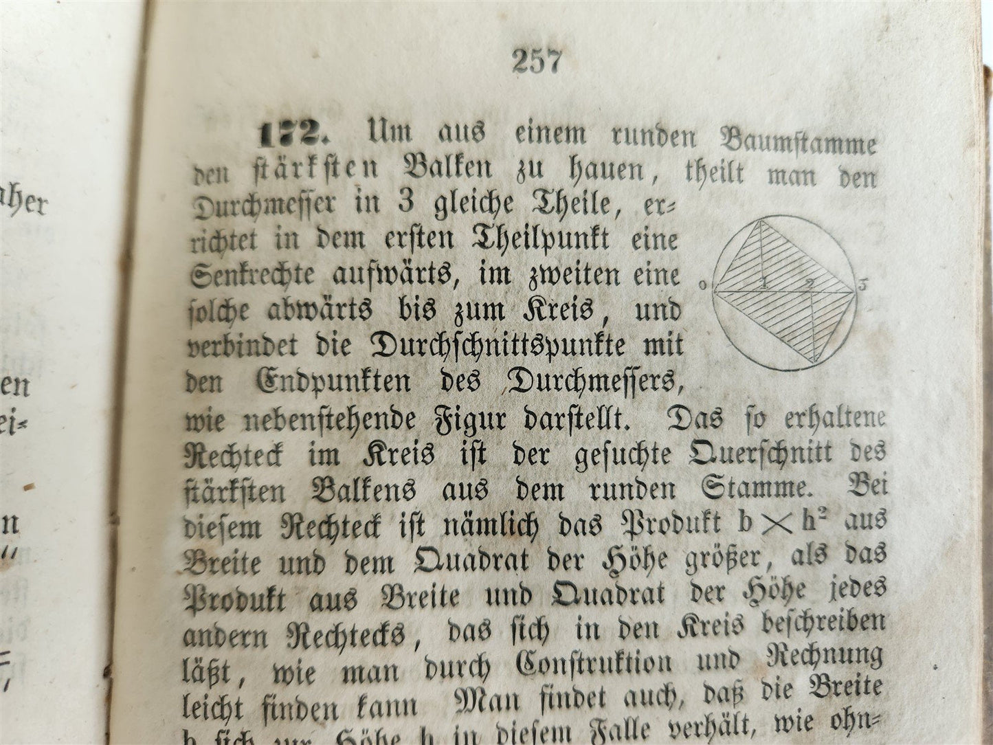 1852 POCKETBOOK for SONE MASONS CARPENTERS FOREMEN antique ILLUSTRATED in GERMAN