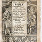 1653 BIBLE in ENGLISH antique OLD TESTAMENT printed by John Field LONDON