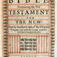 1660 BIBLE in ENGLISH antique OLD & NEW TESTAMENT by Henry Hill & John Field