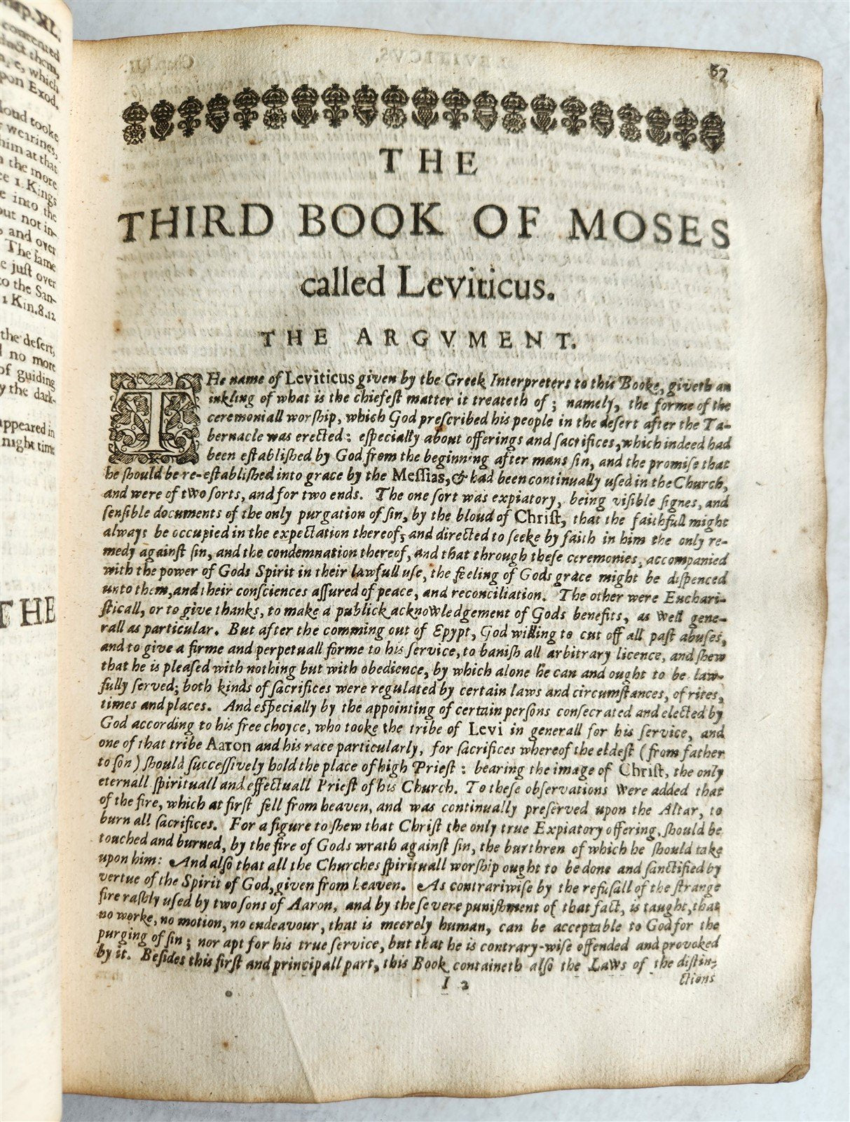1643 Pious Annotations upon Holy Bible in ENGLISH by Giovanni Diodati antique