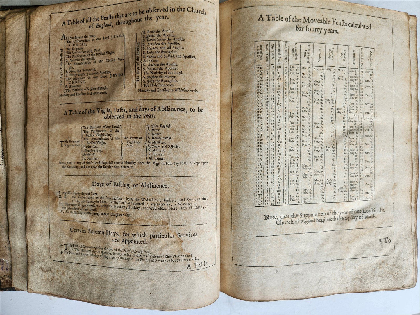 1697 BIBLE in ENGLISH antique OLD & NEW TESTAMENT by the University Printers