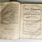 1697 BIBLE in ENGLISH antique OLD & NEW TESTAMENT by the University Printers