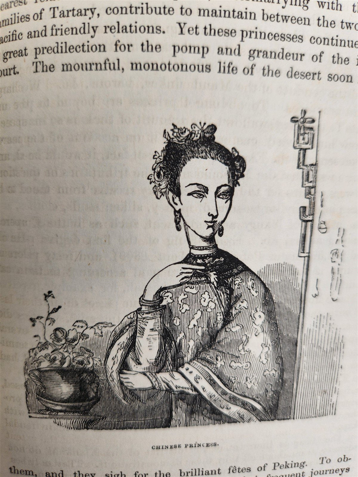 1844 TRAVELS to TARTARY THIBET & CHINA in 1844-46 antique 2 VOLUMES illustrated