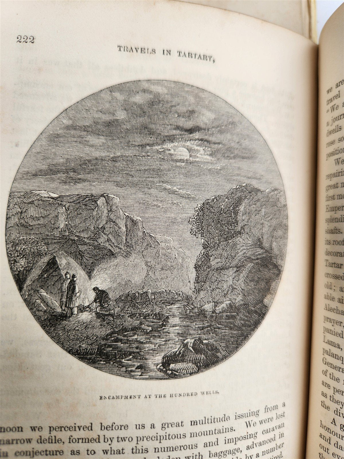 1844 TRAVELS to TARTARY THIBET & CHINA in 1844-46 antique 2 VOLUMES illustrated