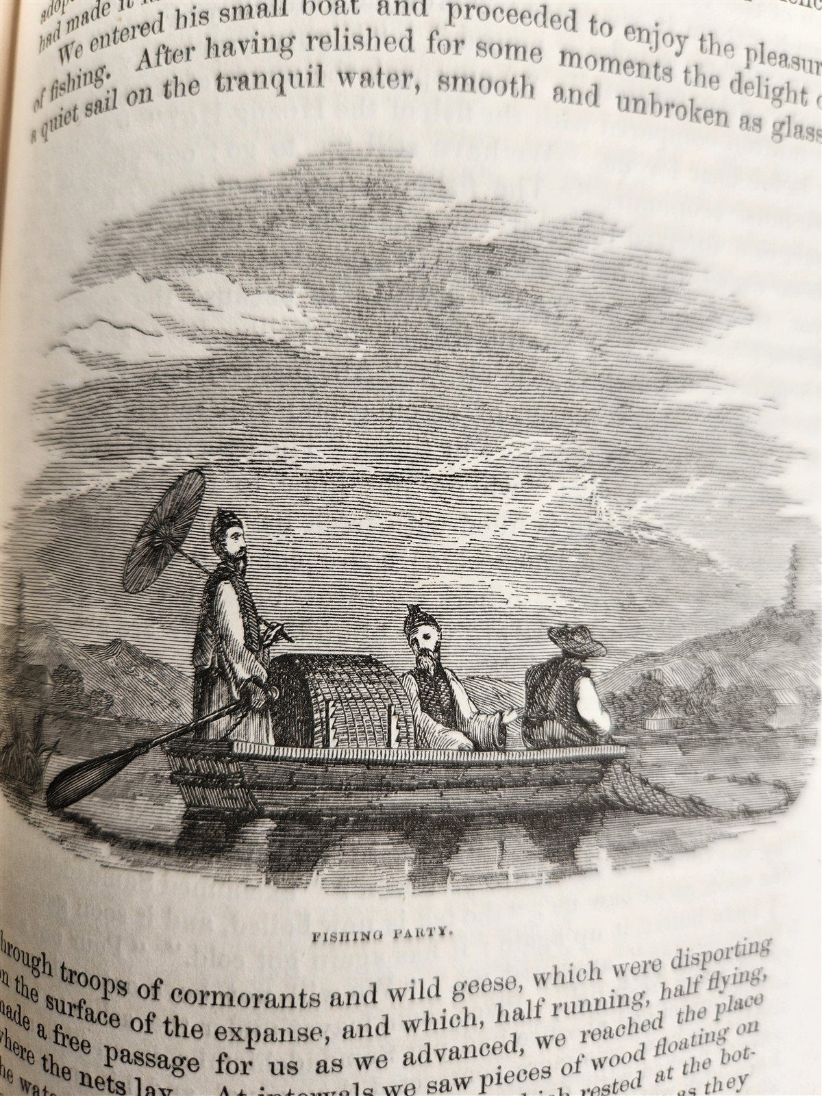 1844 TRAVELS to TARTARY THIBET & CHINA in 1844-46 antique 2 VOLUMES illustrated