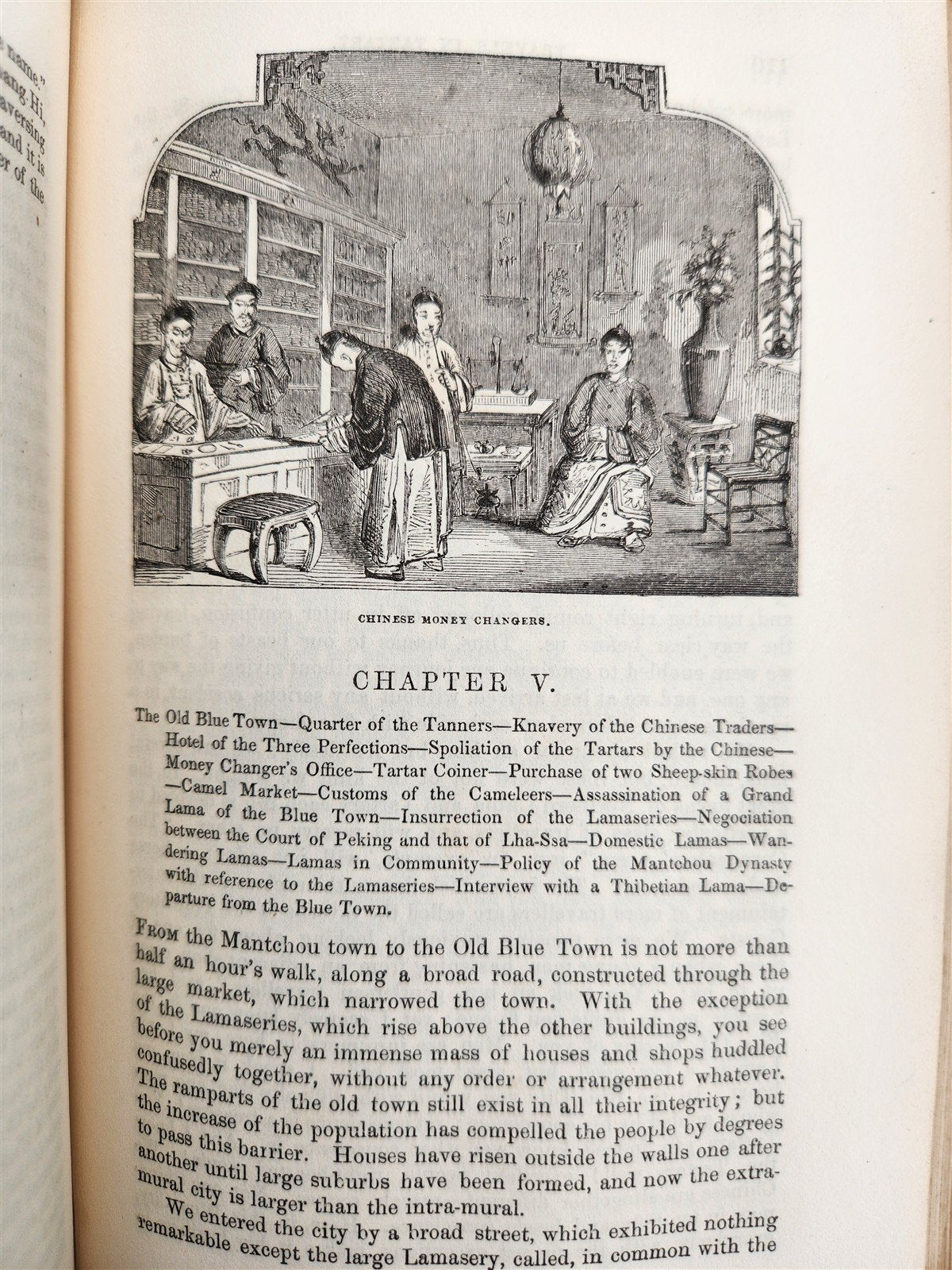 1844 TRAVELS to TARTARY THIBET & CHINA in 1844-46 antique 2 VOLUMES illustrated