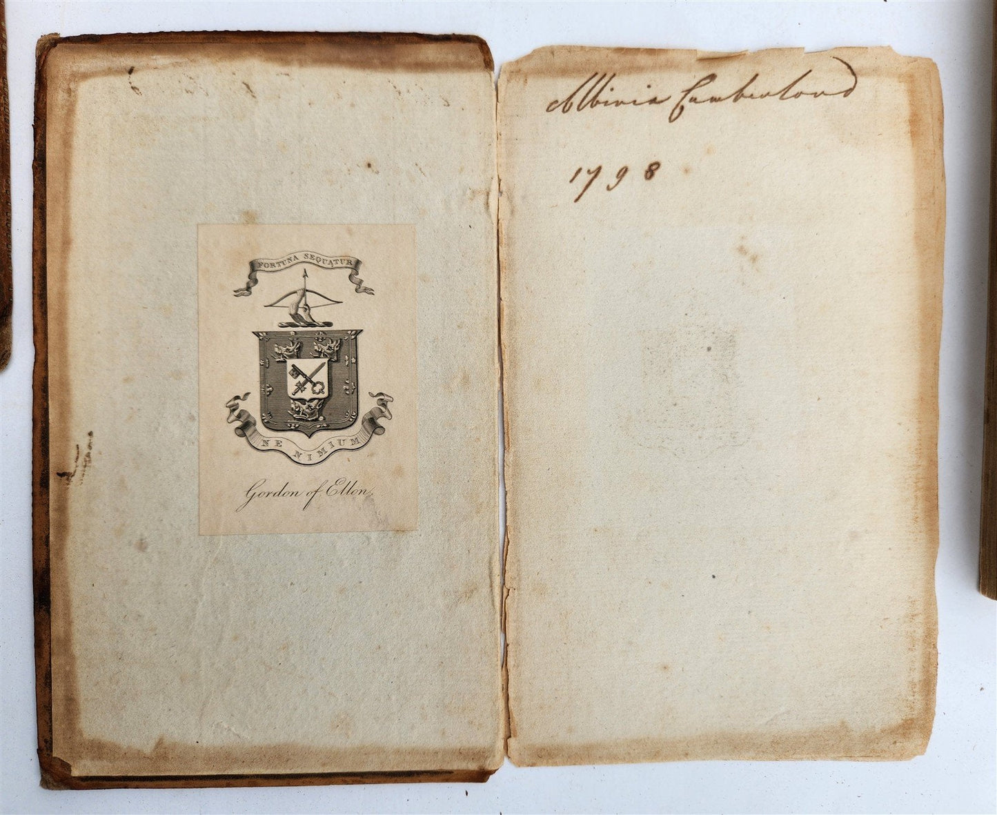 1797 EMBASSY ACCOUNT from KING of GREAT BRITAIN to EMPEROR of CHINA antique 3 v.