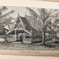 1884 THE FRENCH in INDO CHINA antique ILLUSTRATED