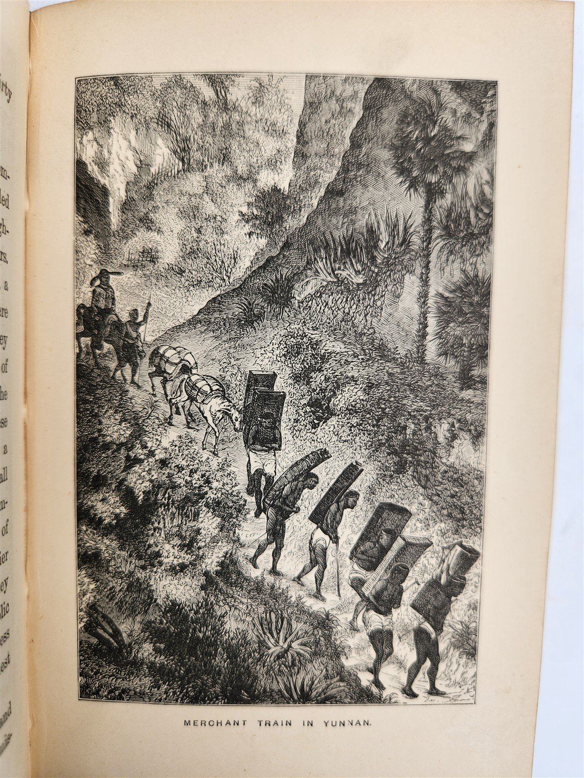 1884 THE FRENCH in INDO CHINA antique ILLUSTRATED