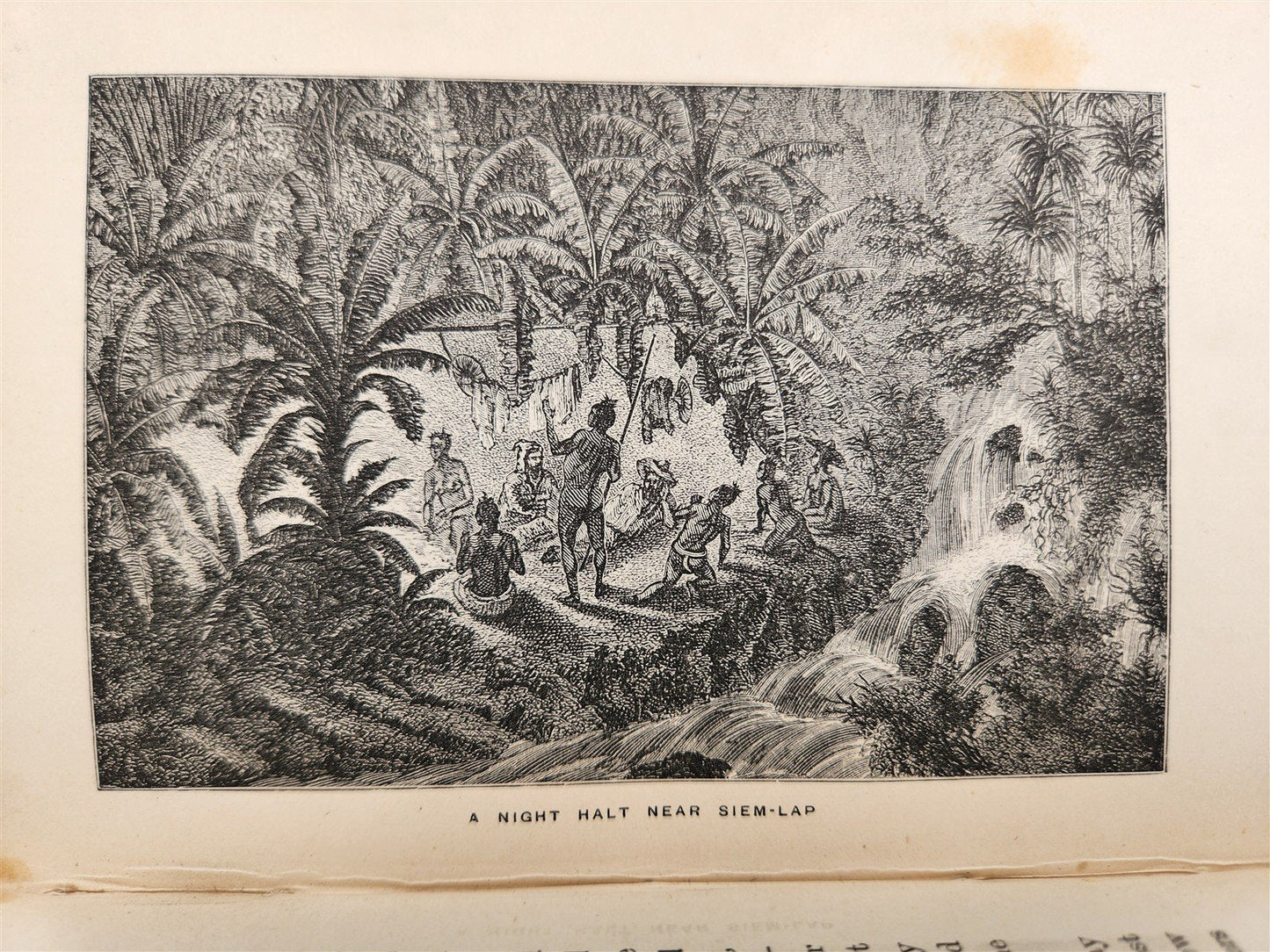 1884 THE FRENCH in INDO CHINA antique ILLUSTRATED