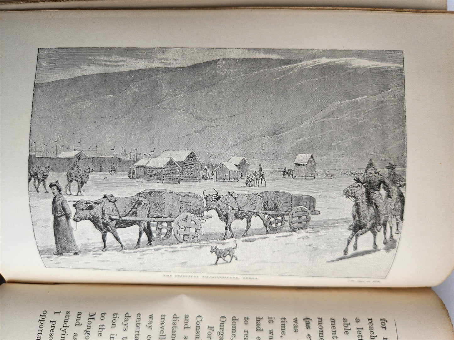 1892 FROM ARCTIC OCEAN to YELLOW SEA antique Siberia Mongolia China ILLUSTRATED