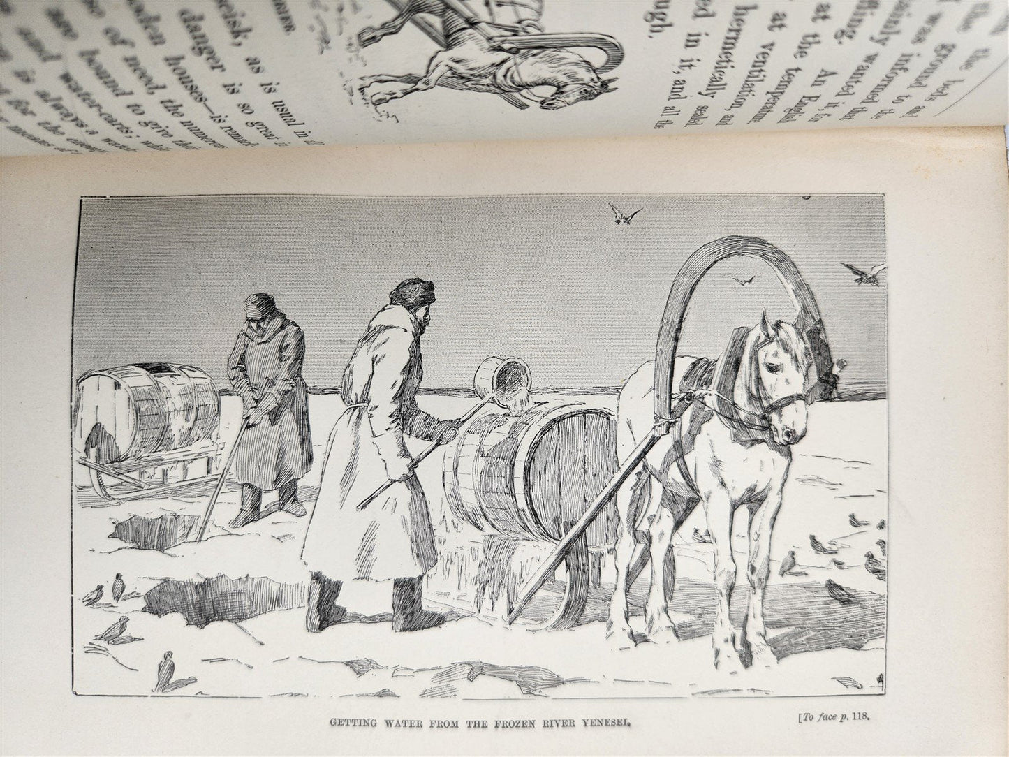 1892 FROM ARCTIC OCEAN to YELLOW SEA antique Siberia Mongolia China ILLUSTRATED