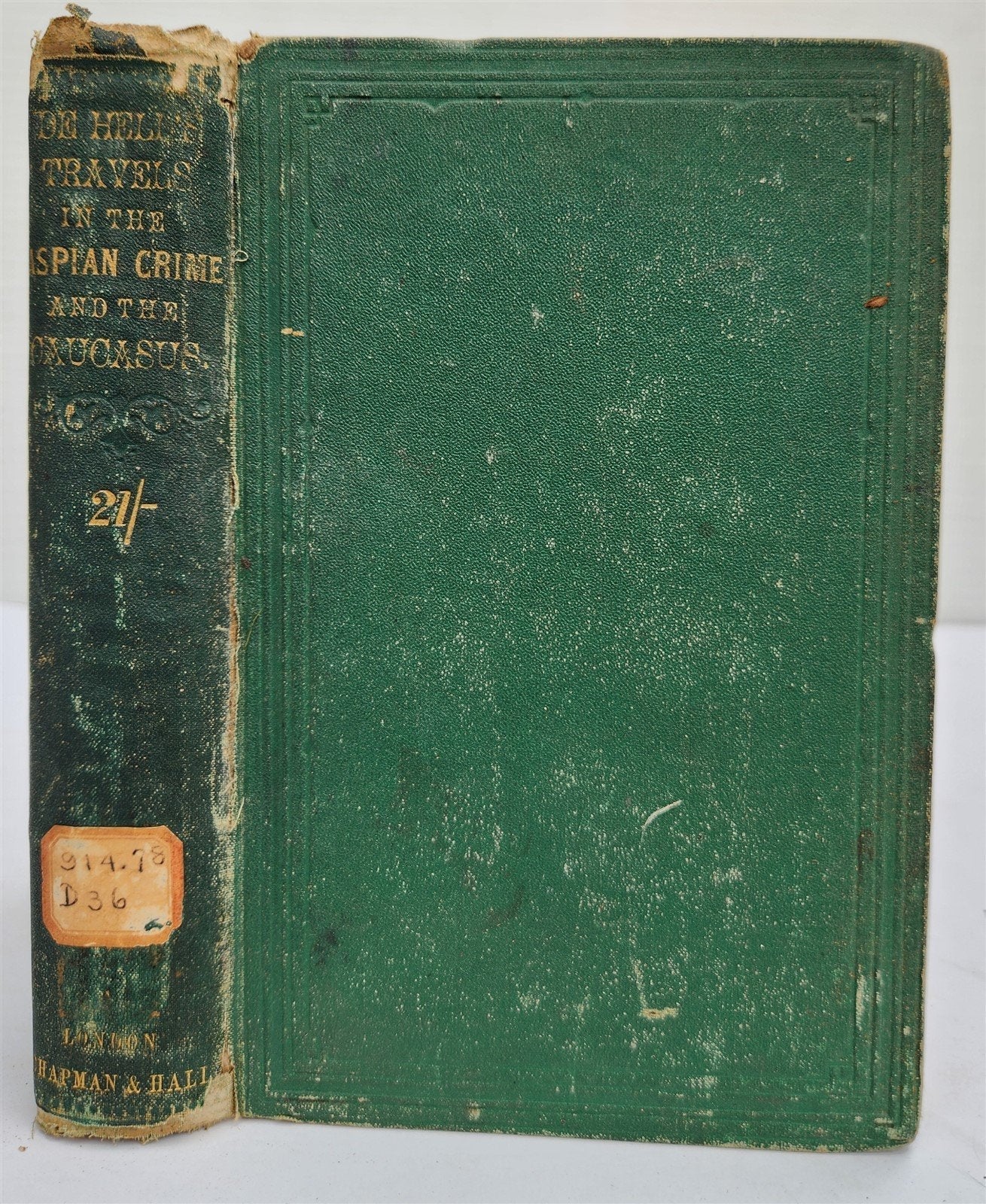 1848 TRAVELS to CASPIAN SEA CRIMEA & CAUCASUS by Xavier de Hell antique RUSSIA