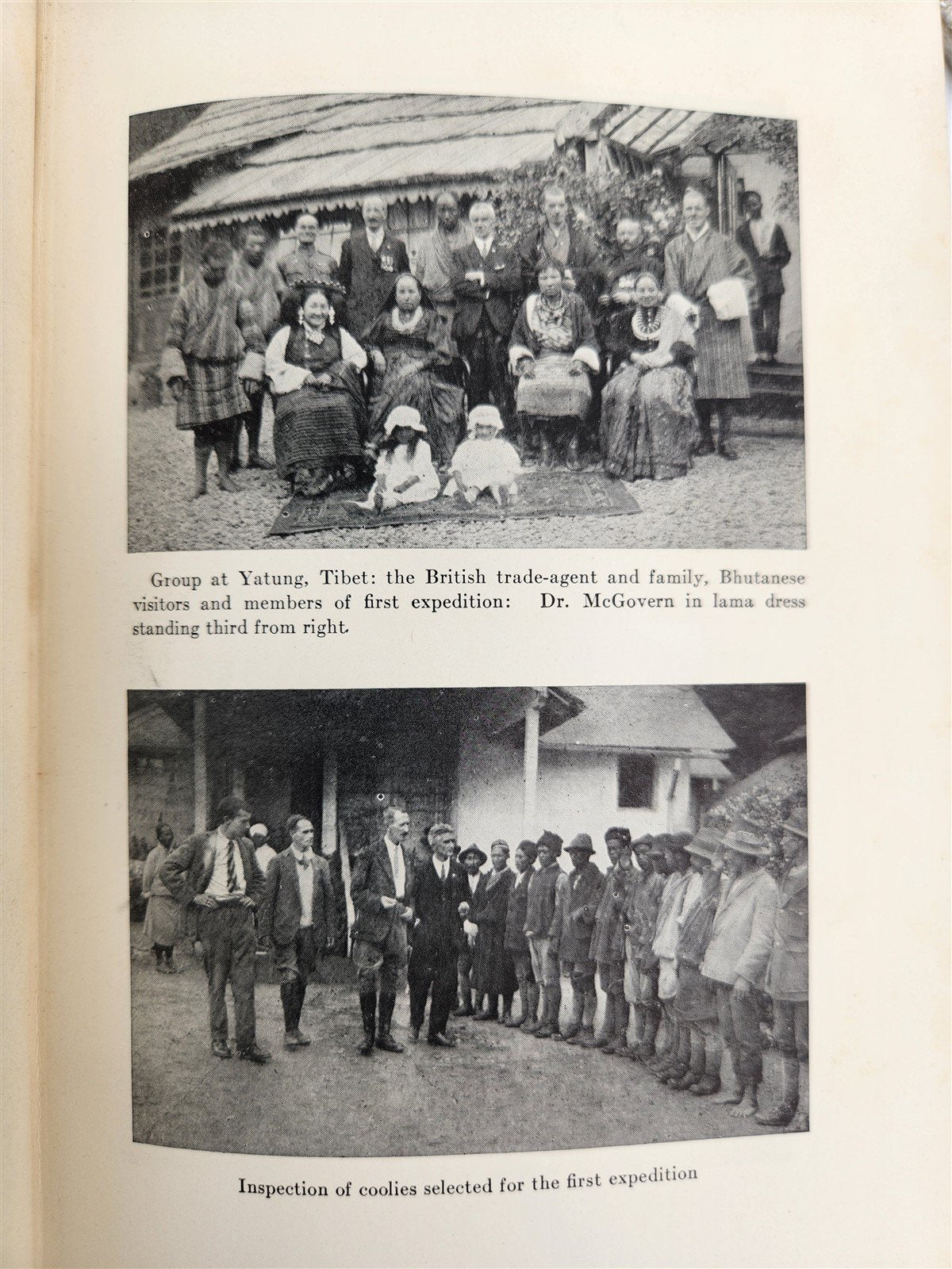 1924 TO LHASA in DISGUISE by W. McGovern ILLUSTRATED antique TIBET HIMALAYAS