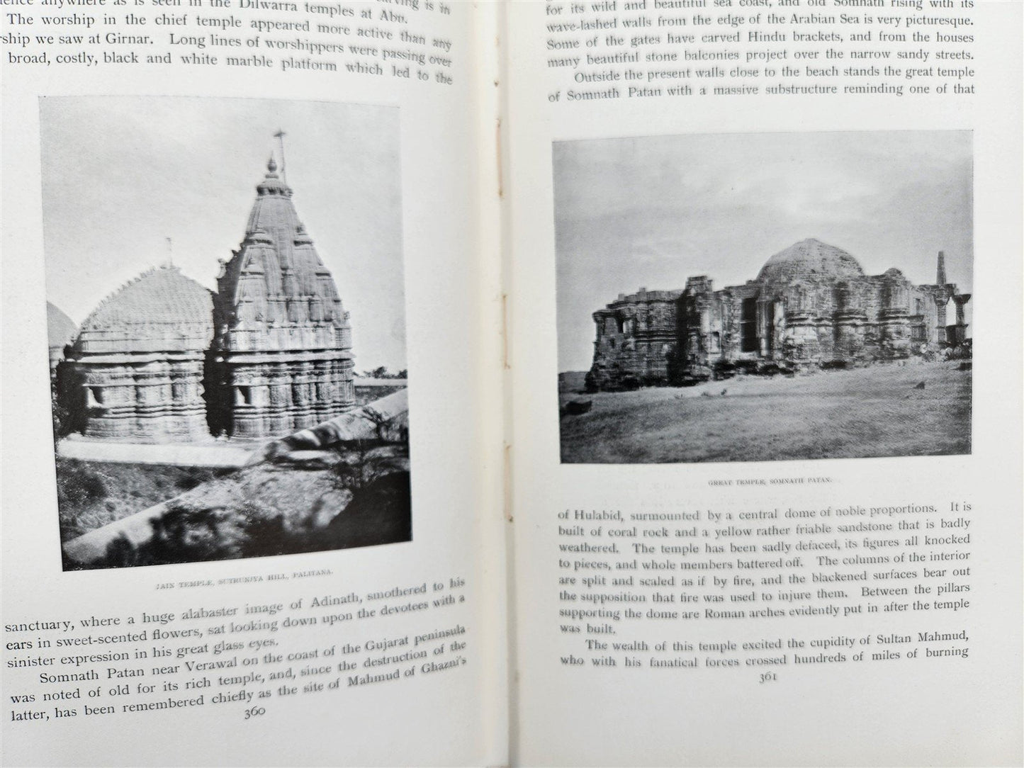 1904 Through Town & Jungle 14,000 Miles A-Wheel ... INDIA ILLUSTRATED antique
