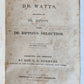 1836 PSALMS & HYMNS of Dr. WATTS antique Philadelphia