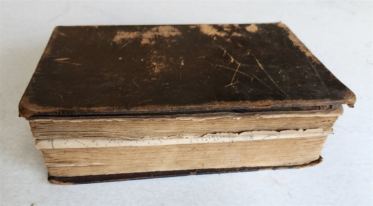 1833 AMERICAN COAST PILOT antique NORTH & SOUTH AMERICA