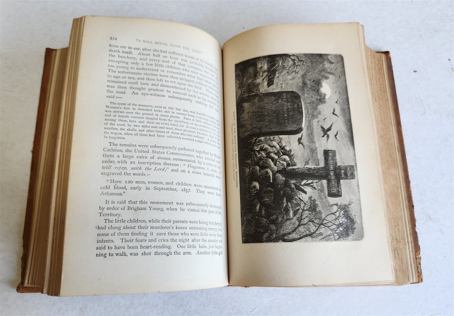 1877 Tell it all story of a life's experience in MORMONISM antique ILLUSTRATED