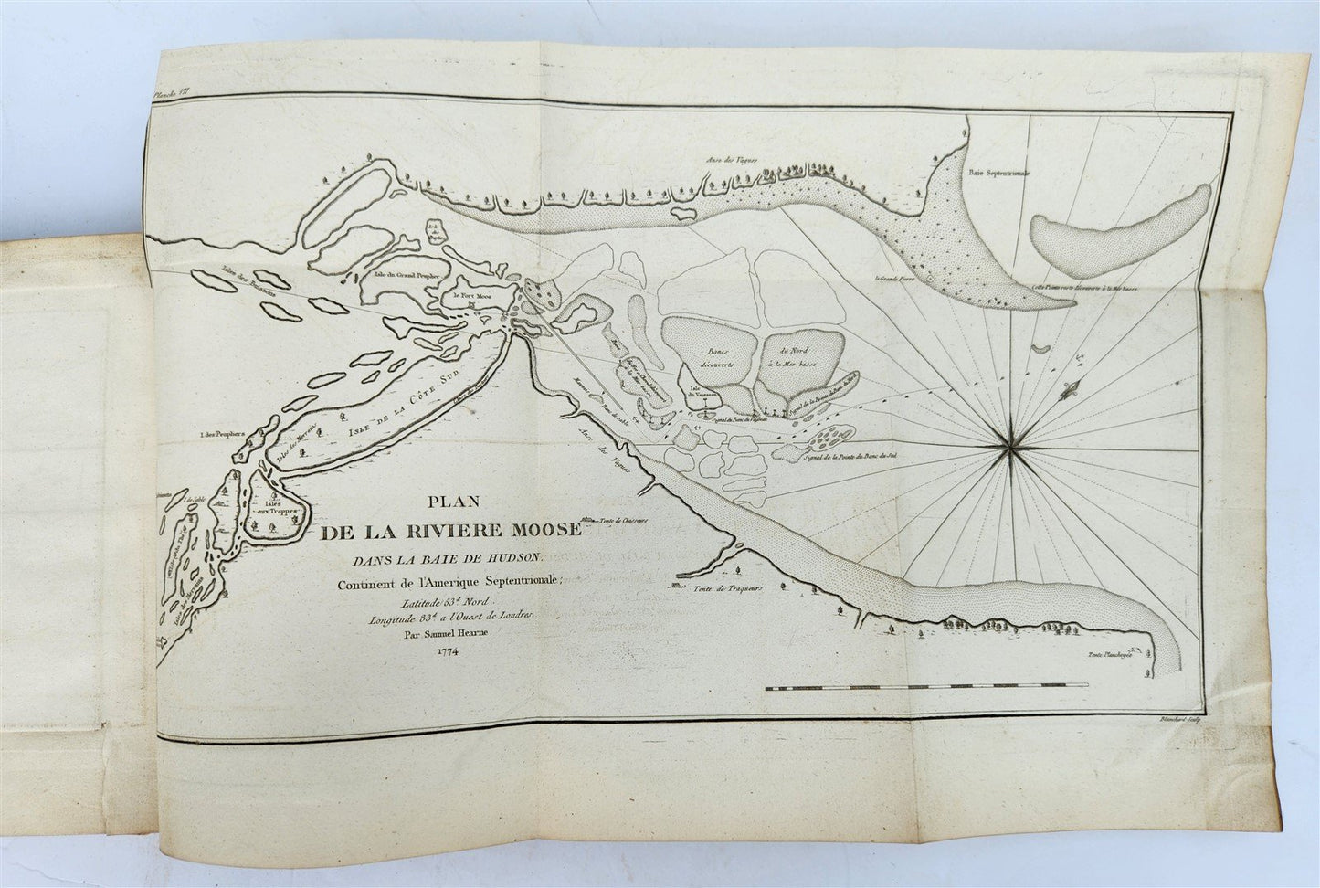 1799 Voyage de Samuel Hearne antique ILLUSTRATED w/ MAP & PLATES AMERICANA