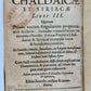 1650 Grammaticae Chaldaicae et Syriacæ by BUXTORF antique Judaica VELLUM BOUND