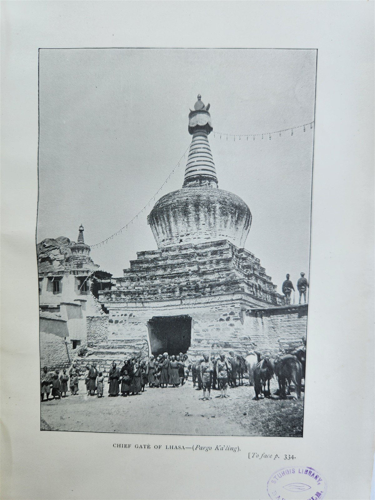 1905 LHASA & ITS MYSTERIES antique TIBET CHINA illustrated