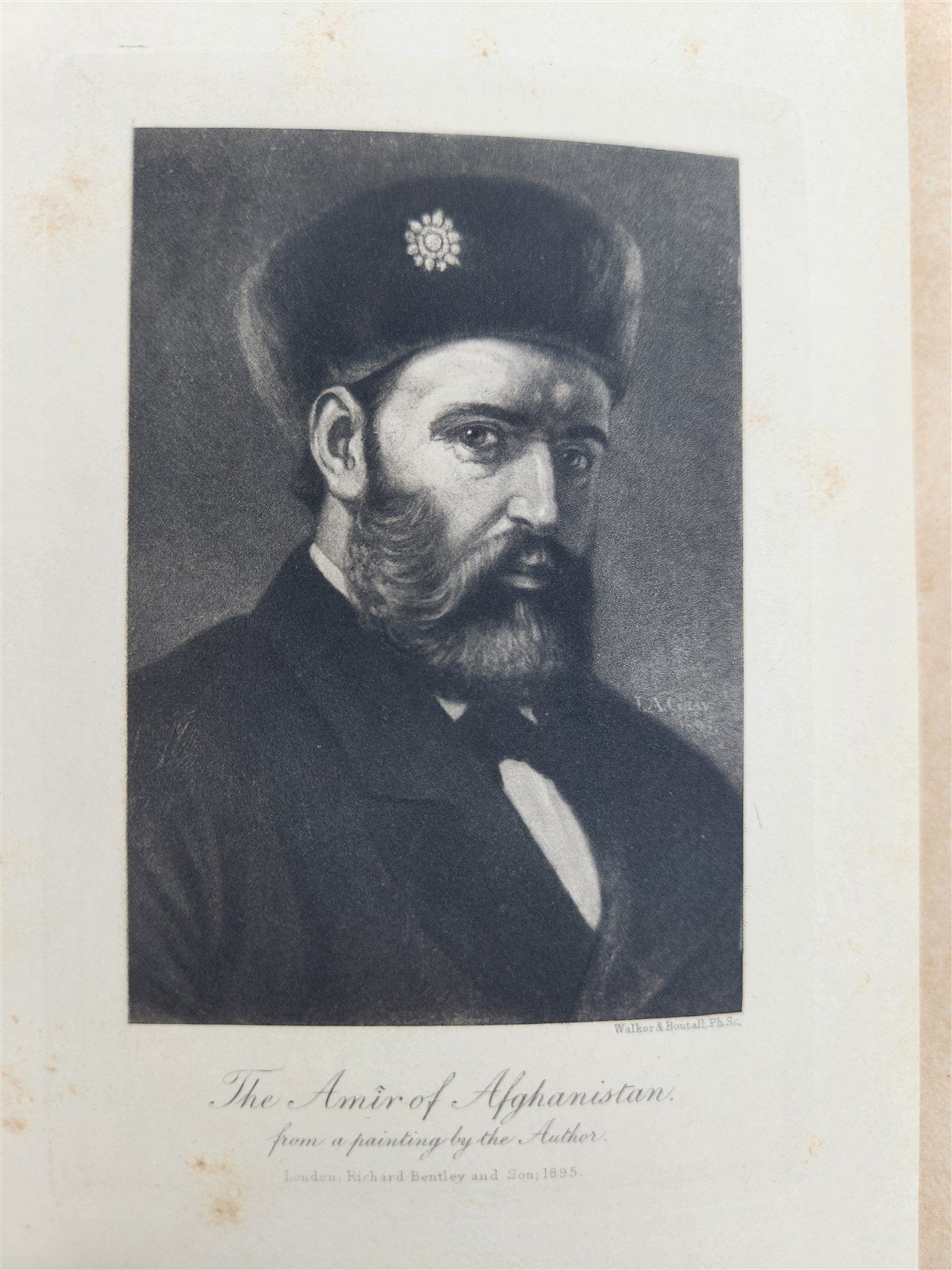 1895 AT THE COURT OF AMIR by JOHN GRAY antique AFGHANISTAN illustrated