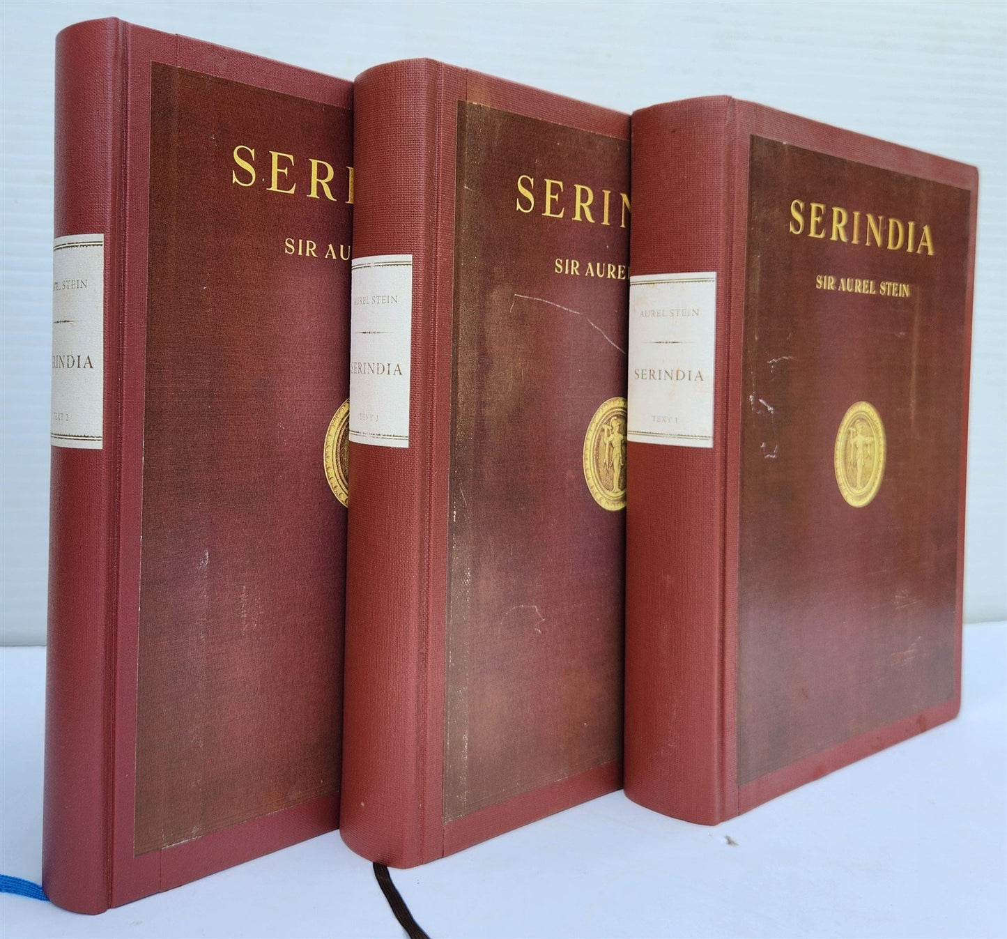 2013 SERINDIA Report of Explorations in Central Asia & China antique ILLUSTRATED