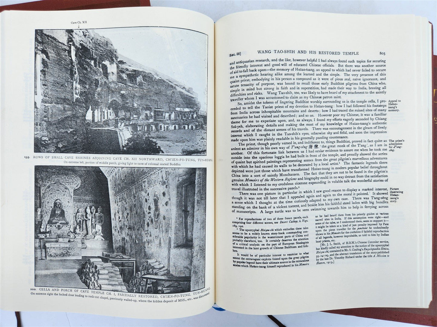 2013 SERINDIA Report of Explorations in Central Asia & China antique ILLUSTRATED