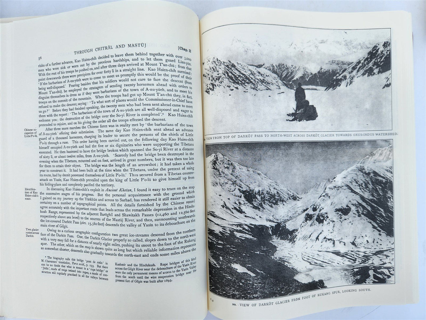 2013 SERINDIA Report of Explorations in Central Asia & China antique ILLUSTRATED