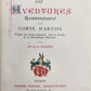1883 ROMANTIC ADVENTURES of COUNT D'ARTOIS antique ILLUSTRATED fine binding