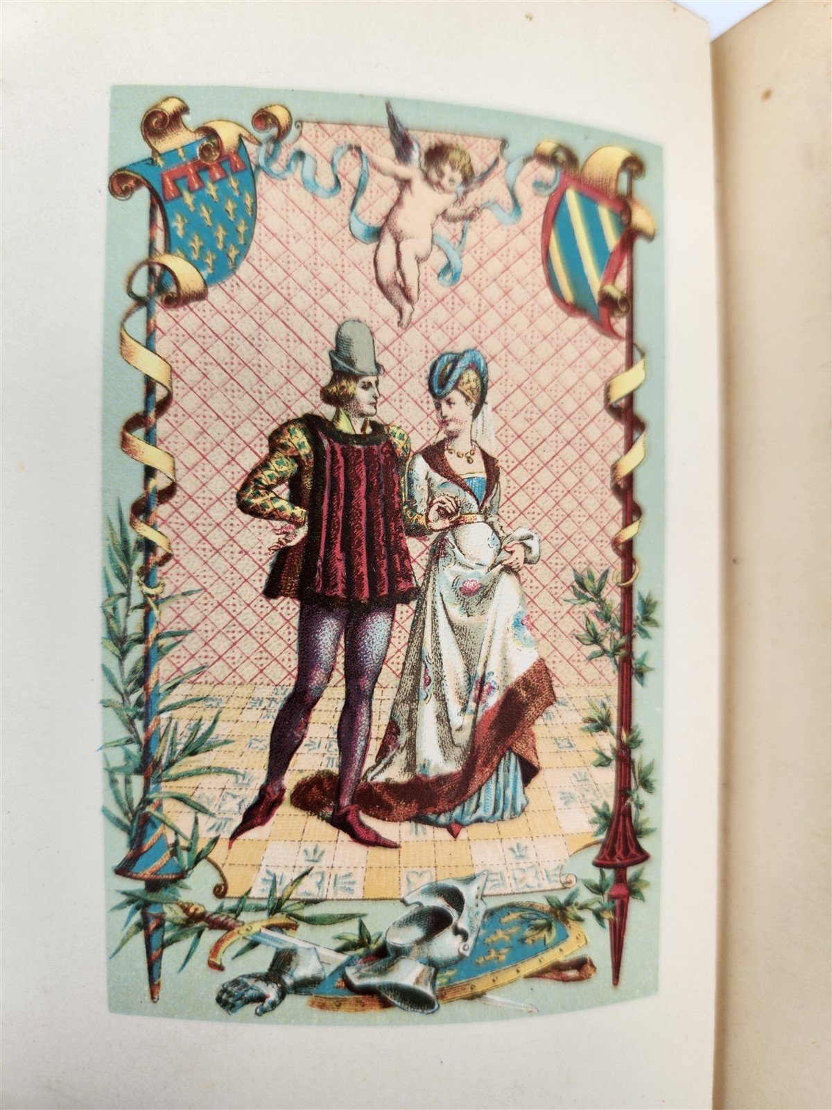 1883 ROMANTIC ADVENTURES of COUNT D'ARTOIS antique ILLUSTRATED fine binding