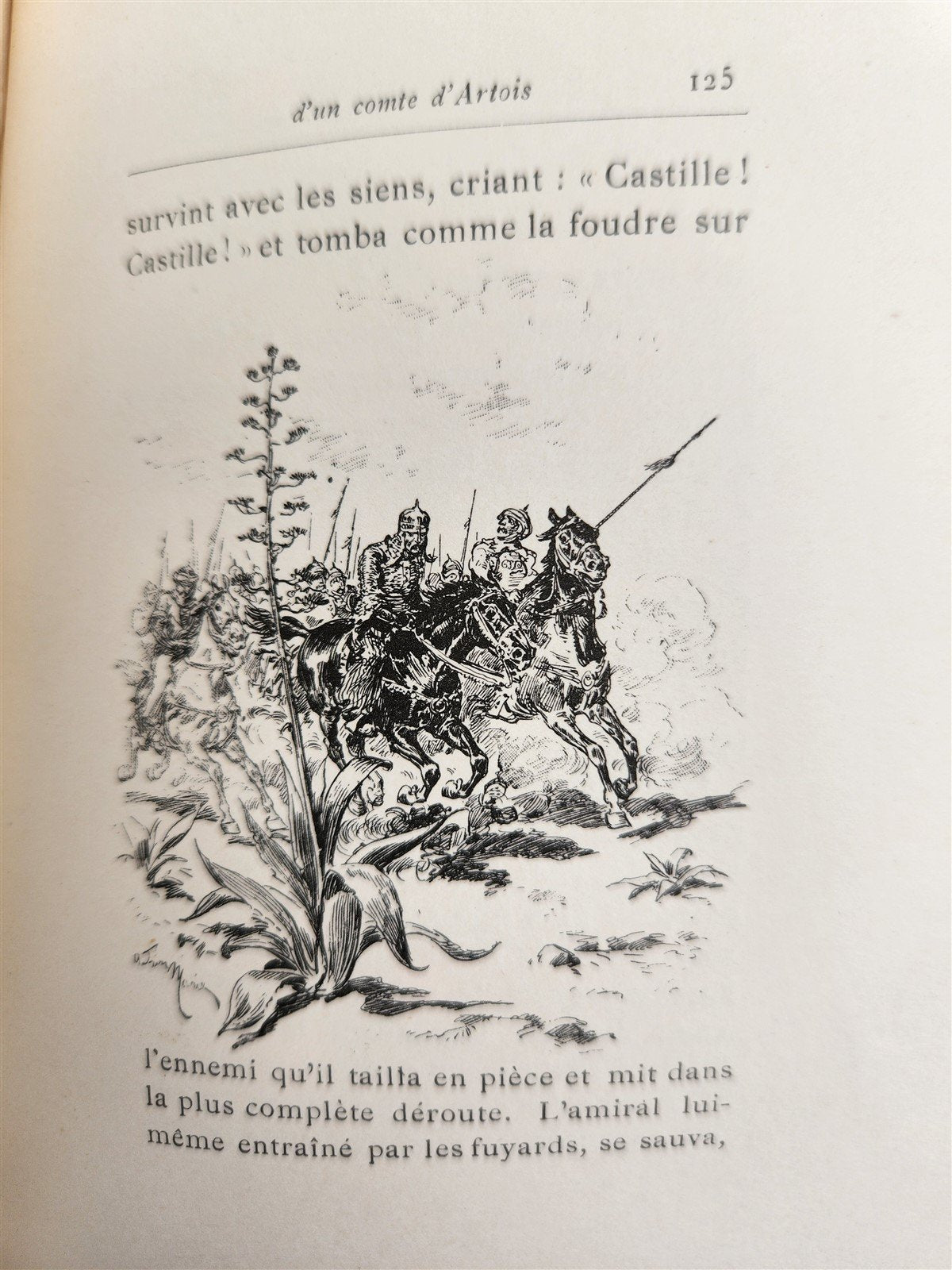 1883 ROMANTIC ADVENTURES of COUNT D'ARTOIS antique ILLUSTRATED fine binding