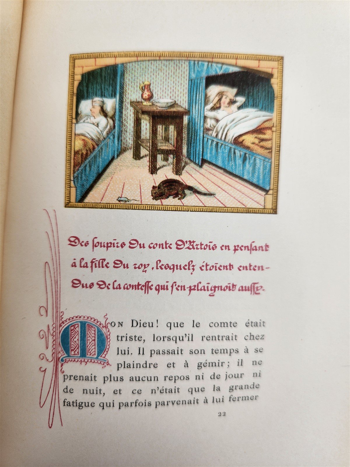 1883 ROMANTIC ADVENTURES of COUNT D'ARTOIS antique ILLUSTRATED fine binding