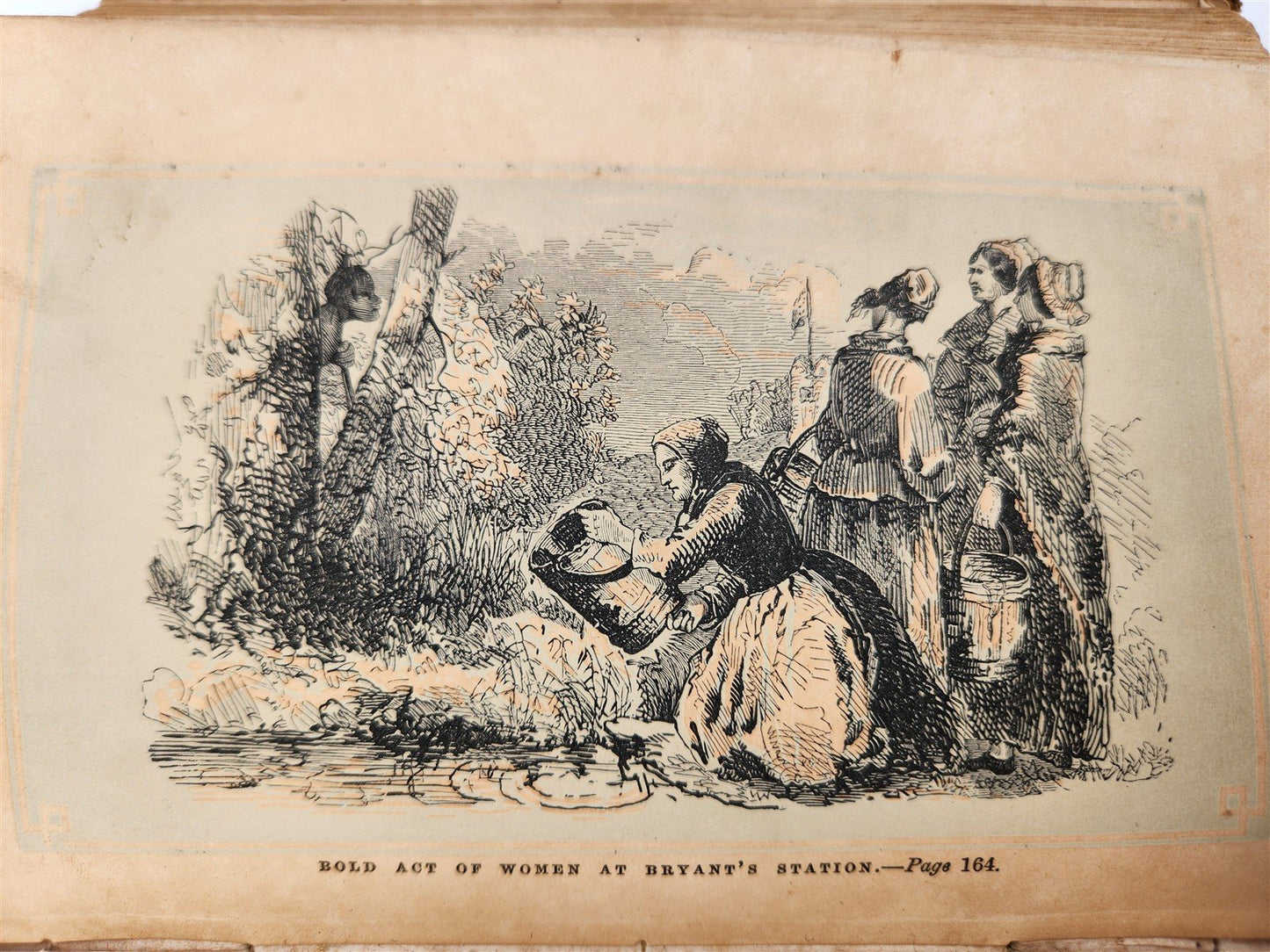 1859 DARING & HEROIC DEEDS of AMERICAN WOMEN antique ILLUSTRATED AMERICANA