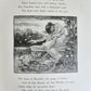 1885 GRAVEYARD POETRY antique GRAY'S ELEGY ILLUSTRATED artist's edition VELLUM