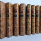 1774 FIRST VOYAGE of CAPTAIN COOK 8 volumes in FRENCH antique