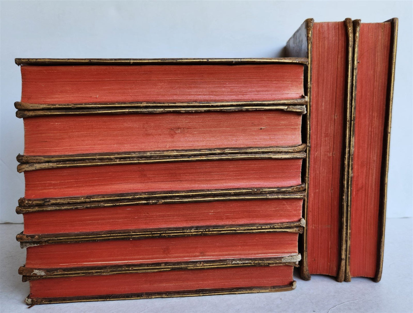 1774 FIRST VOYAGE of CAPTAIN COOK 8 volumes in FRENCH antique