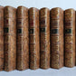 1785 THIRD VOYAGE of CAPTAIN COOK 8 volumes in FRENCH antique
