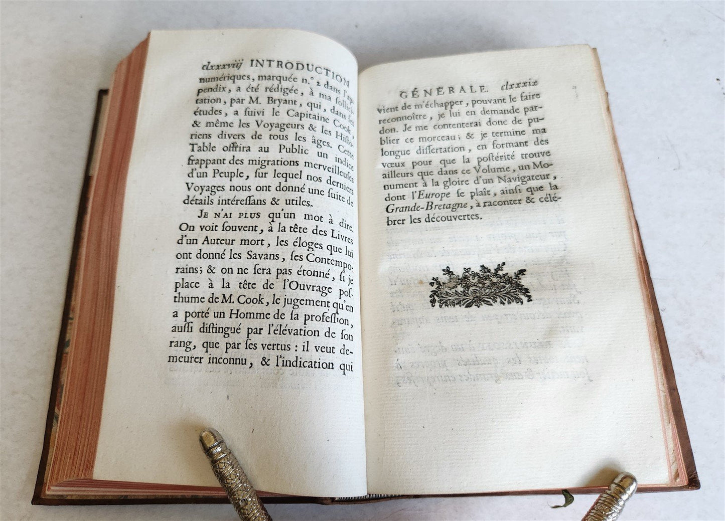 1785 THIRD VOYAGE of CAPTAIN COOK 8 volumes in FRENCH antique