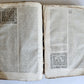 1591 ICONOGRAPHY 300 woodcuts LIFE of CHRIST & SAINTS antique in ITALIAN folio
