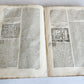 1591 ICONOGRAPHY 300 woodcuts LIFE of CHRIST & SAINTS antique in ITALIAN folio